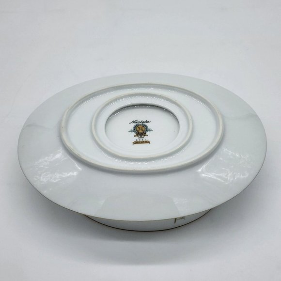 Vintage Noritake Gravy Boat with Attached Underplate Oriental #6341 - Picture 5 of 6